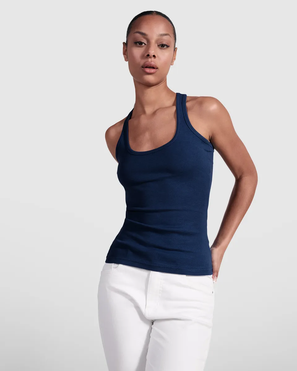 CAMISETA TIRANTES COSTALERA – Canalé Mujer