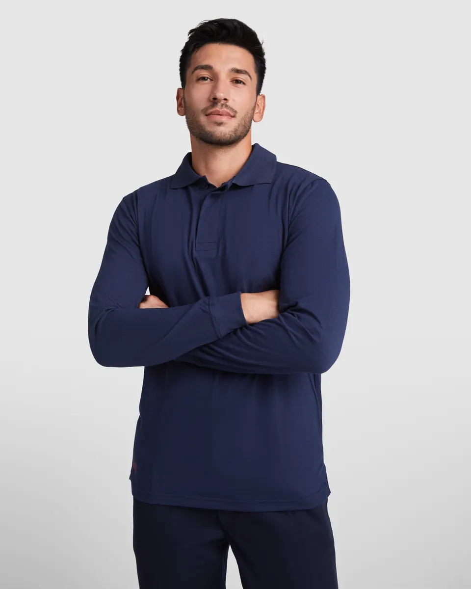 POLO IGNÍFUGO SANTANA – Protección Profesional de Manga Larga