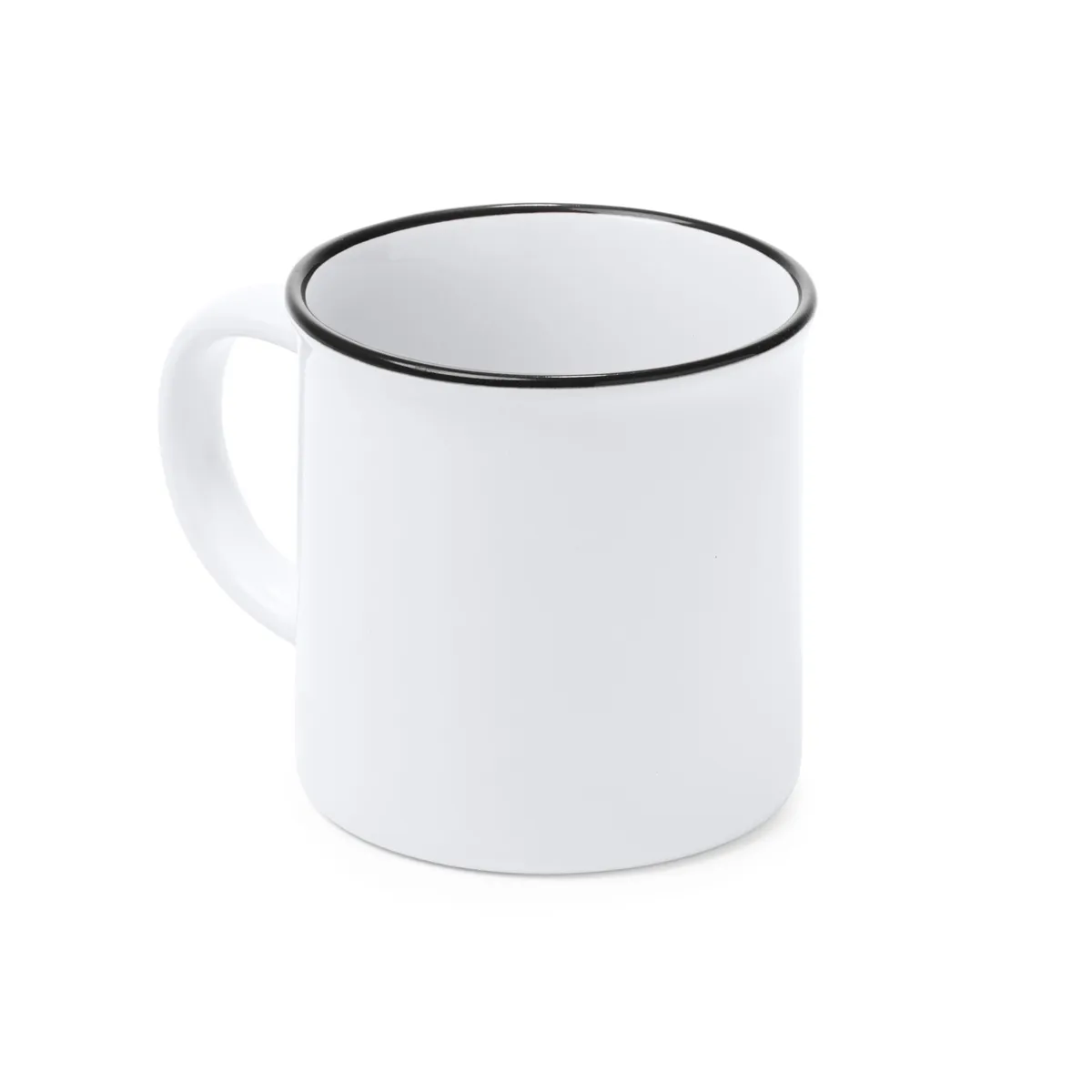 Taza RetroEdge – Borde a Color Vintage