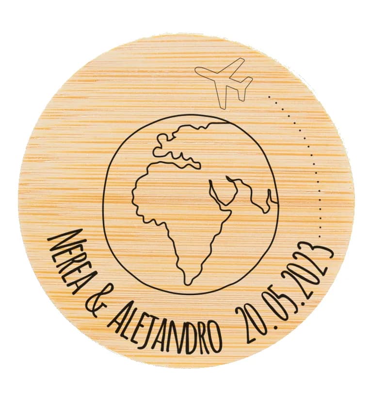 Abridor Imantado Redondo Bambu Planeta