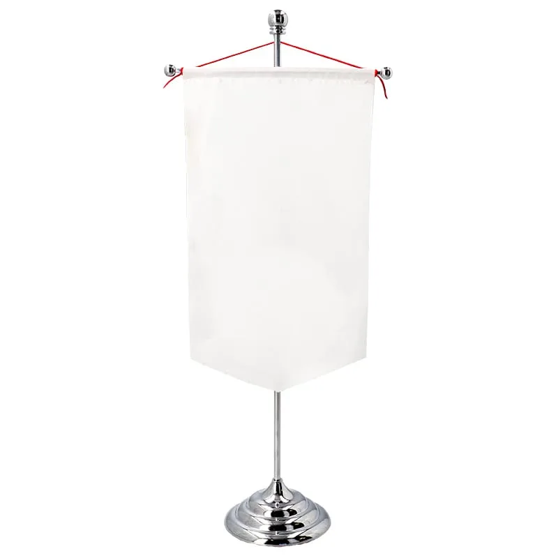 Banderín de sobremesa con soporte