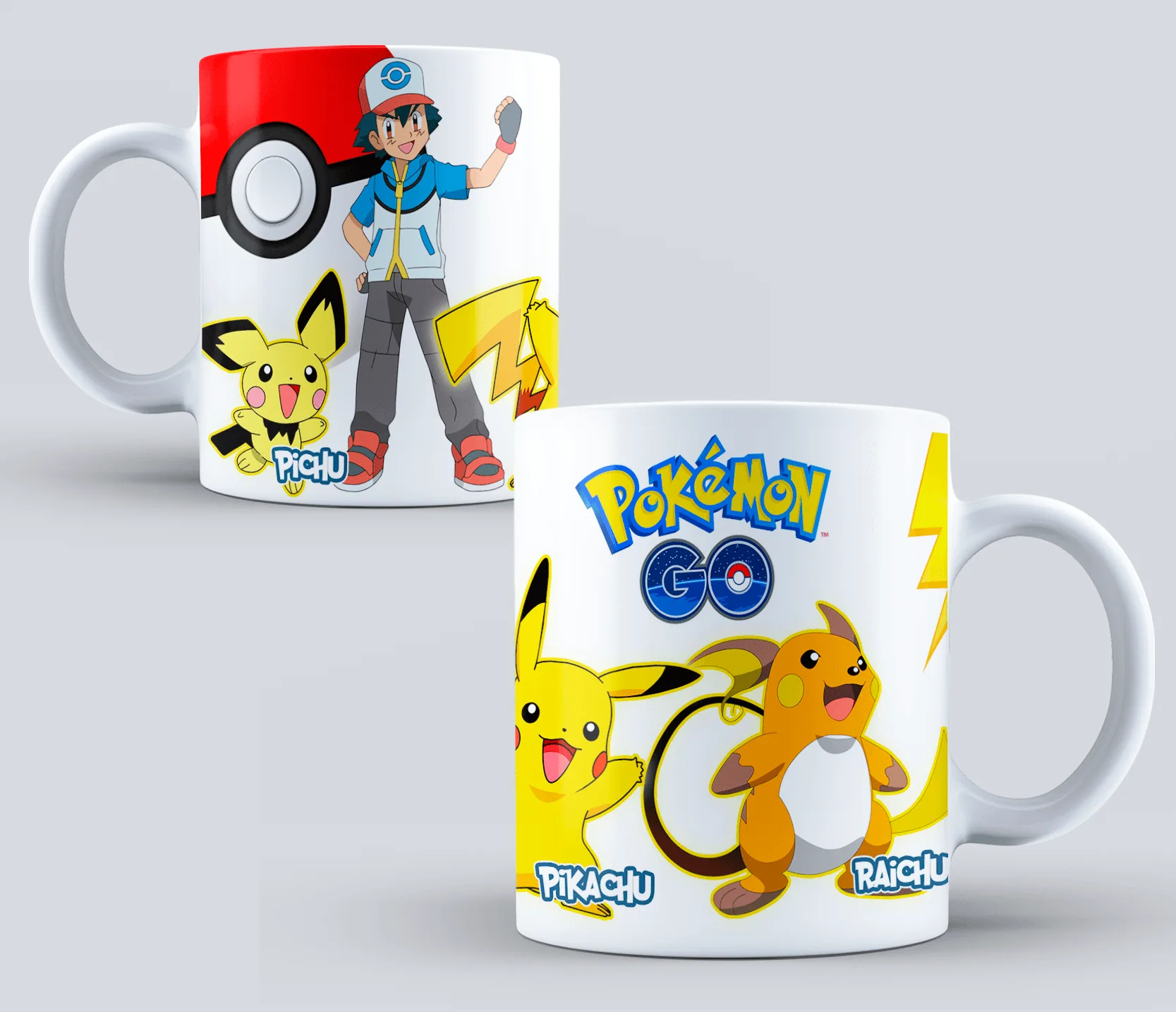 Taza Pokémon GO Rojo Pikachu