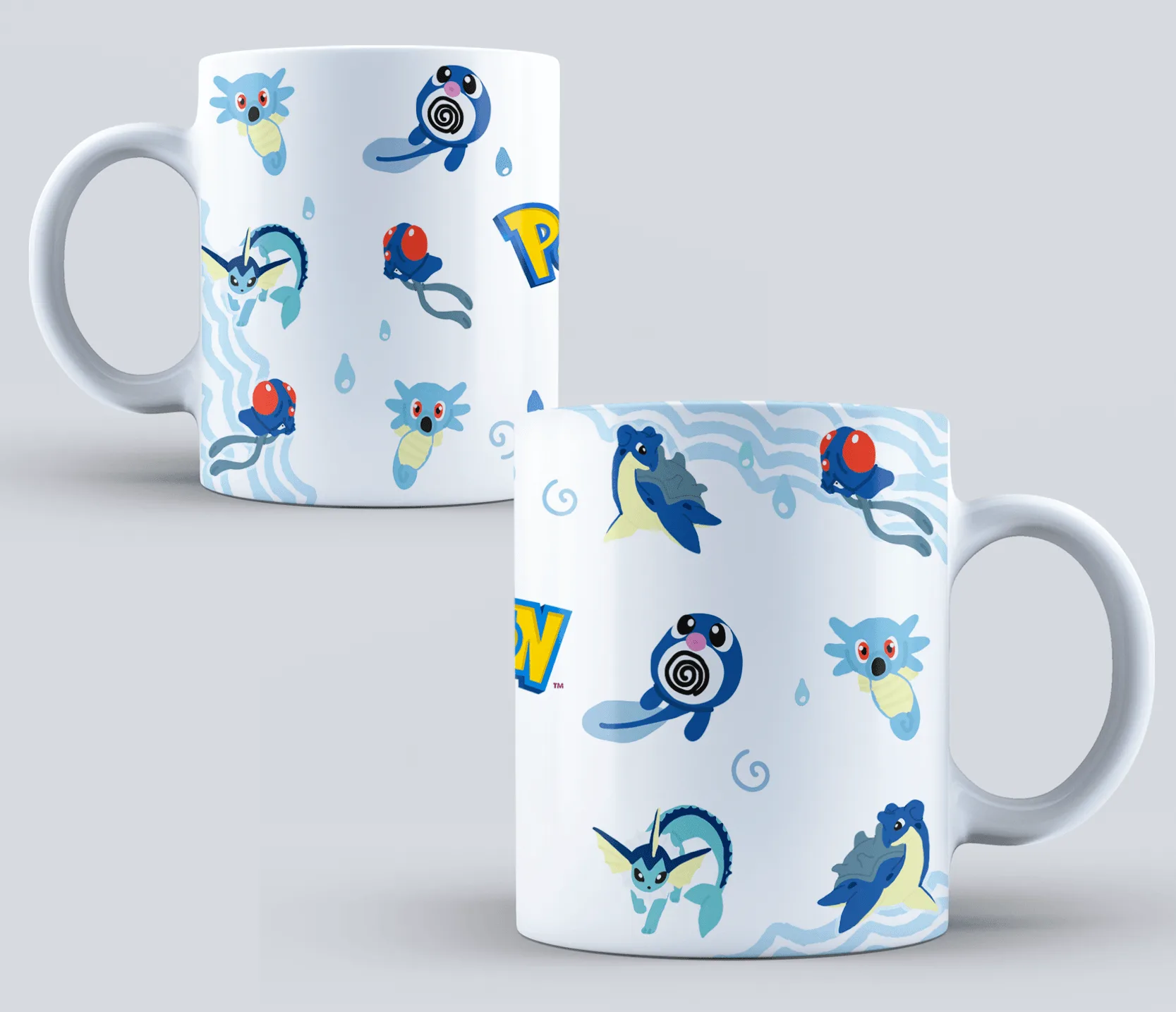 Taza Pokémon Tipo Agua