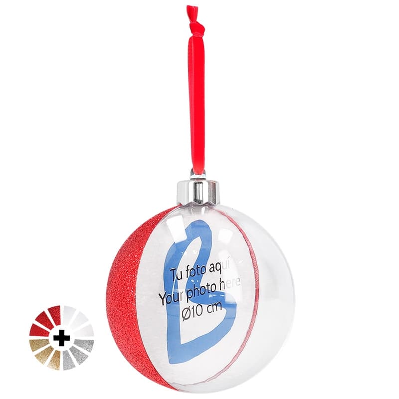 Bolas de Navidad personalizadas con foto: adornos para un árbol con historia