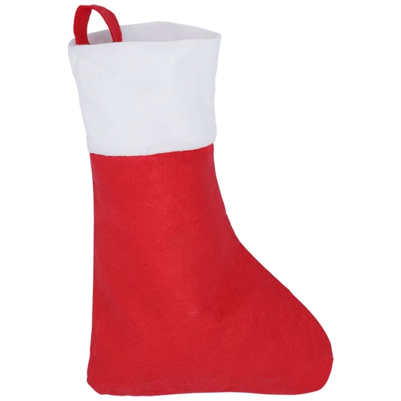 Calcetín de Navidad de fieltro