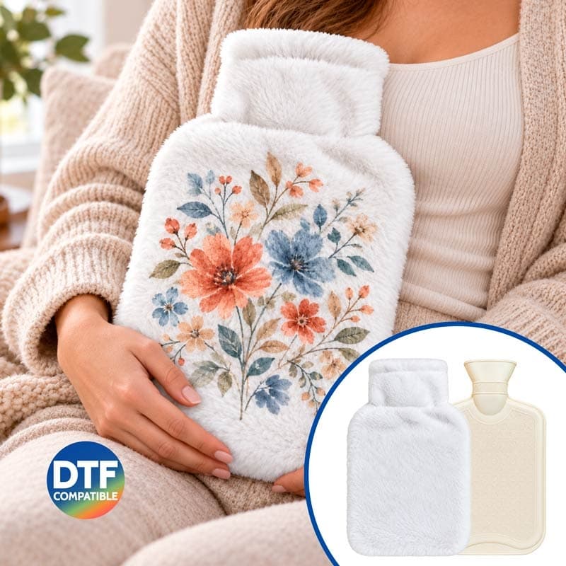 Fundas para bolsa de agua caliente tejido felpa