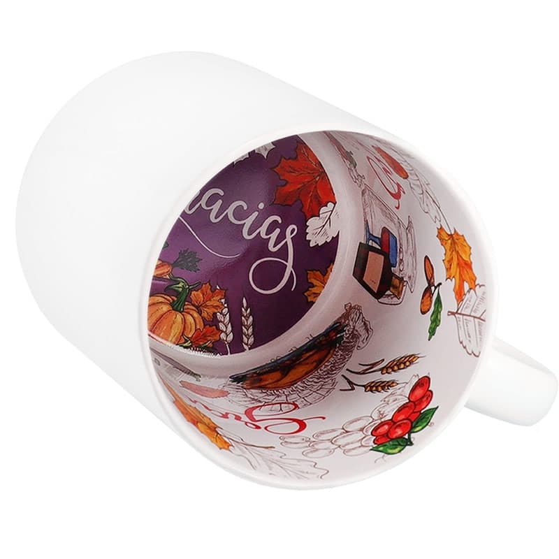 Taza interior preimpreso "Gracias"
