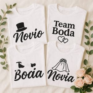 Camisetas para Bodas