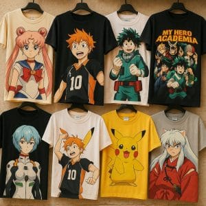 Camisetas Anime